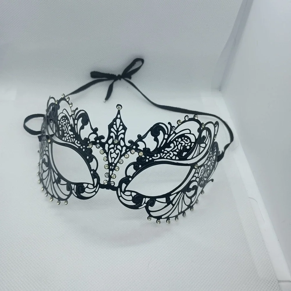 Metal and Crystal Masquerade‎ Ball Mask SKUJ078